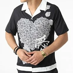 Le moins cher 🎁 Ensemble Chemise Manches Courtes Et Short CH003 Noir Floral de Classic Series 💯 -Classic Series Soldes classic series 309586 CH003 BLACK 20220318T161832 02