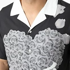 Le moins cher 🎁 Ensemble Chemise Manches Courtes Et Short CH003 Noir Floral de Classic Series 💯 -Classic Series Soldes classic series 309586 CH003 BLACK 20220318T161833 03