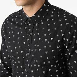 Grosses soldes 😍 Chemise Manches Longues Floral H6313Z Noir de Classic Series 🧨 -Classic Series Soldes classic series 309674 H6313Z10929B 24000 20220322T142608 02