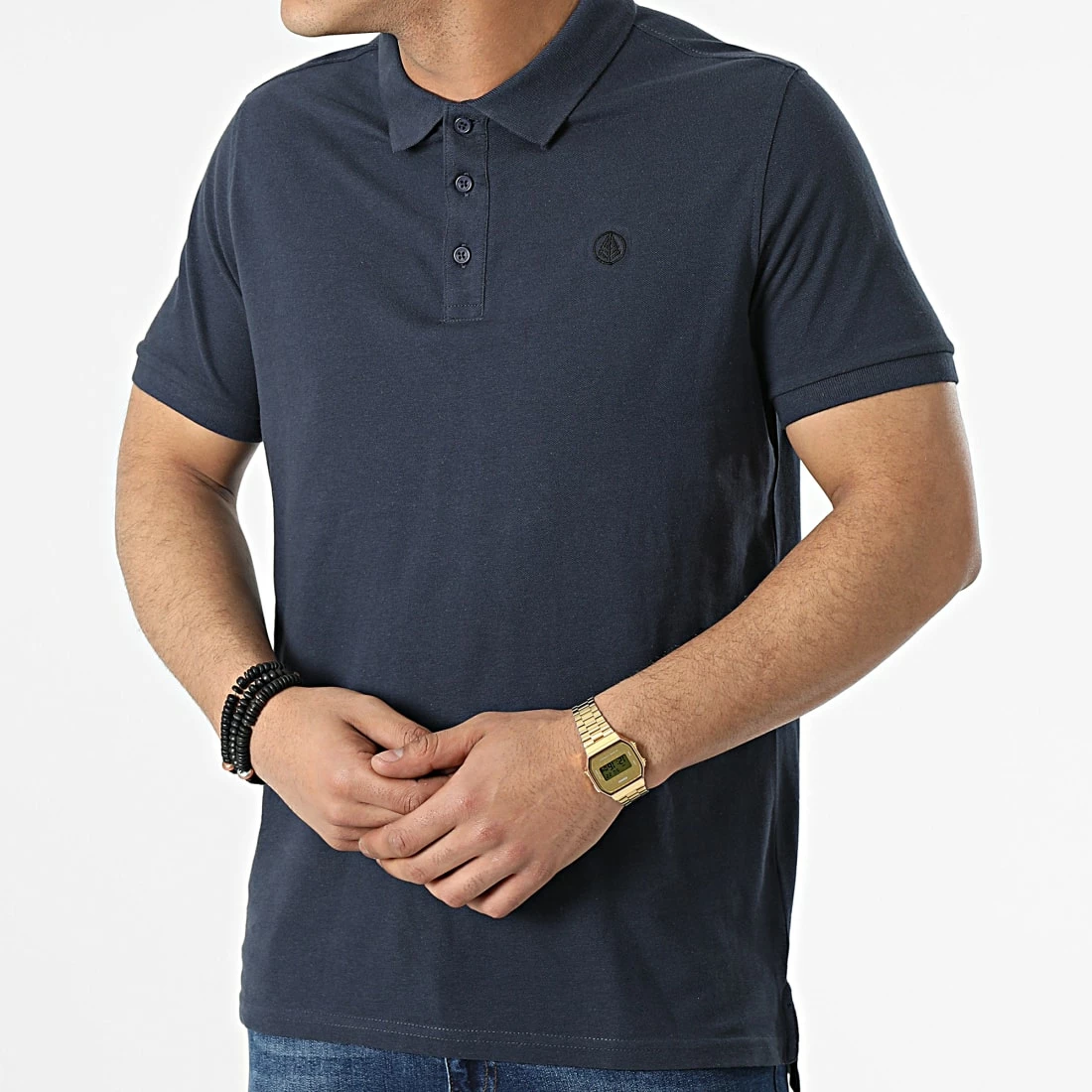 Sortie ❤️ Polo Manches Courtes H17012 Bleu Marine de Classic Series ⭐ 5 Sortie ❤️ Polo Manches Courtes H17012 Bleu Marine de Classic Series ⭐ – Image 3