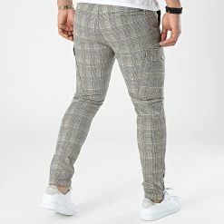 Grosses soldes 🔔 Pantalon A Carreaux H60032 Beige de Classic Series 🥰 -Classic Series Soldes classic series 309758 H60032Z62357B 21300 20220322T135139 04