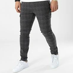 Le moins cher 🌟 Pantalon A Carreaux H60032 Bleu Marine de Classic Series ⌛