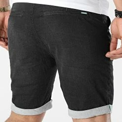 Offres 😀 Short Jean H13220Y62122DKB22 Noir de Classic Series ❤️ -Classic Series Soldes classic series 309765 H13220Y62122DKB22 24000 20220322T135458 04