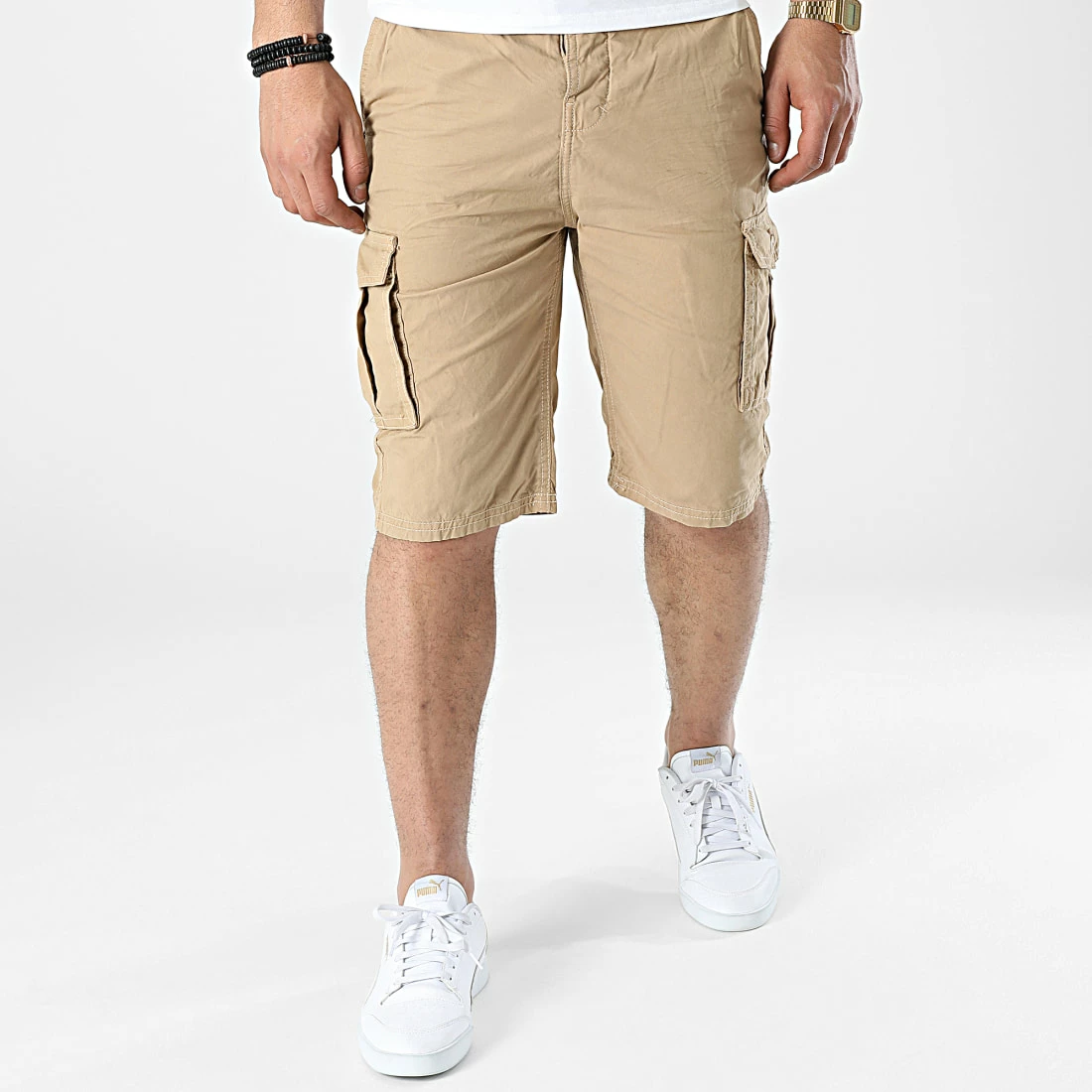 Vente flash 🧨 Short Cargo Aken Beige de Classic Series 🛒 5 Vente flash 🧨 Short Cargo Aken Beige de Classic Series 🛒 – Image 3