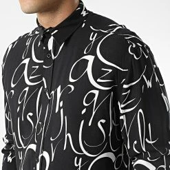 De gros ✨ Chemise Manches Longues G-9033 Noir de Classic Series 🌟 -Classic Series Soldes classic series 310577 G 9033 BLACK 20220329T162527 02