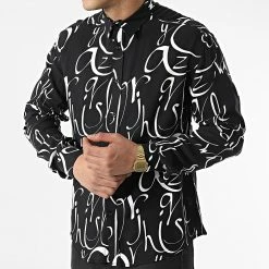 De gros ✨ Chemise Manches Longues G-9033 Noir de Classic Series 🌟 -Classic Series Soldes classic series 310577 G 9033 BLACK 20220329T162529 03