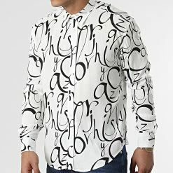 Meilleur prix 🔔 Chemise Manches Longues G-9033 Blanc de Classic Series 😉