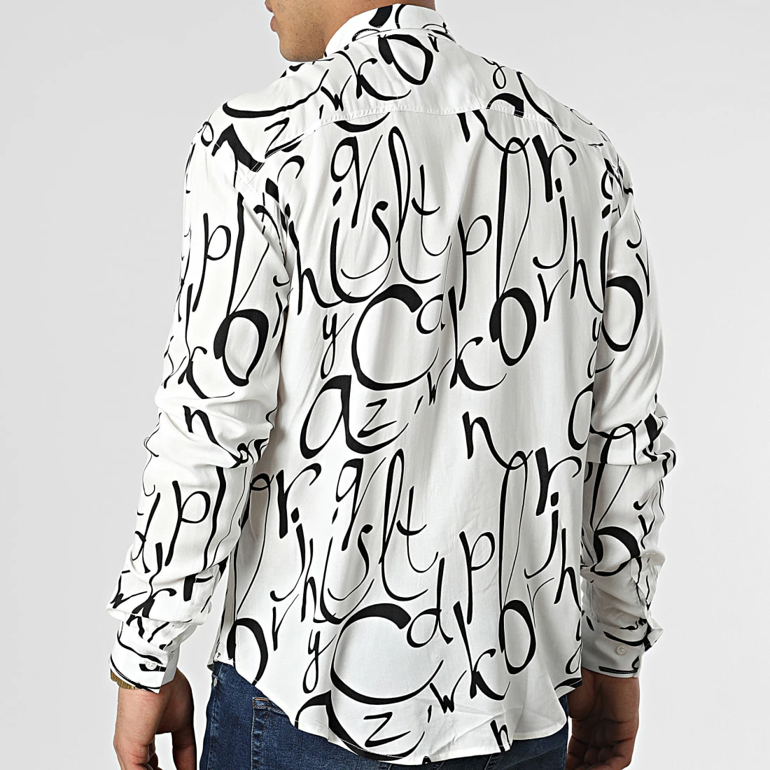 Meilleur prix 🔔 Chemise Manches Longues G-9033 Blanc de Classic Series 😉 6 Meilleur prix 🔔 Chemise Manches Longues G-9033 Blanc de Classic Series 😉 – Image 4