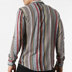 Meilleur prix 🥰 Chemise Manches Longues G-9035 Gris Rouge de Classic Series 🤩 9 Meilleur prix 🥰 Chemise Manches Longues G-9035 Gris Rouge de Classic Series 🤩 -Classic Series Soldes classic series 310605 G 9035 20RED 20220328T161608 04