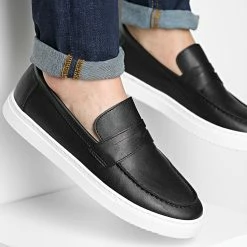 Nouveau 🥰 Mocassins 478 Noir de Classic Series ⭐