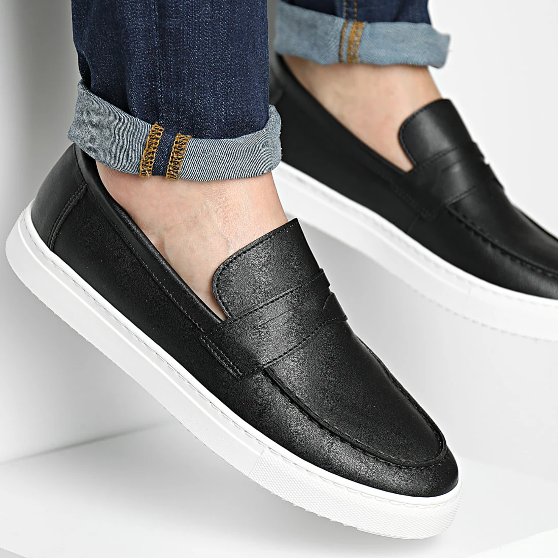 Nouveau đ„° Mocassins 478 Noir de Classic Series â 3 Nouveau đ„° Mocassins 478 Noir de Classic Series â