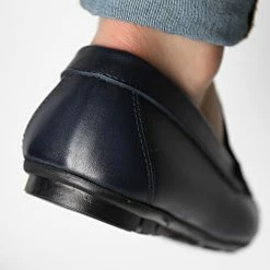 Sortie 💯 Mocassins Cuir DR-24 Bleu Marine de Classic Series 🎁 -Classic Series Soldes classic series 314707 DR 24 D BLUE 20220413T160006 04