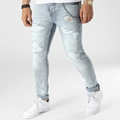 Top 10 👍 Jean Slim DH-5004 Bleu Wash de Classic Series ❤️