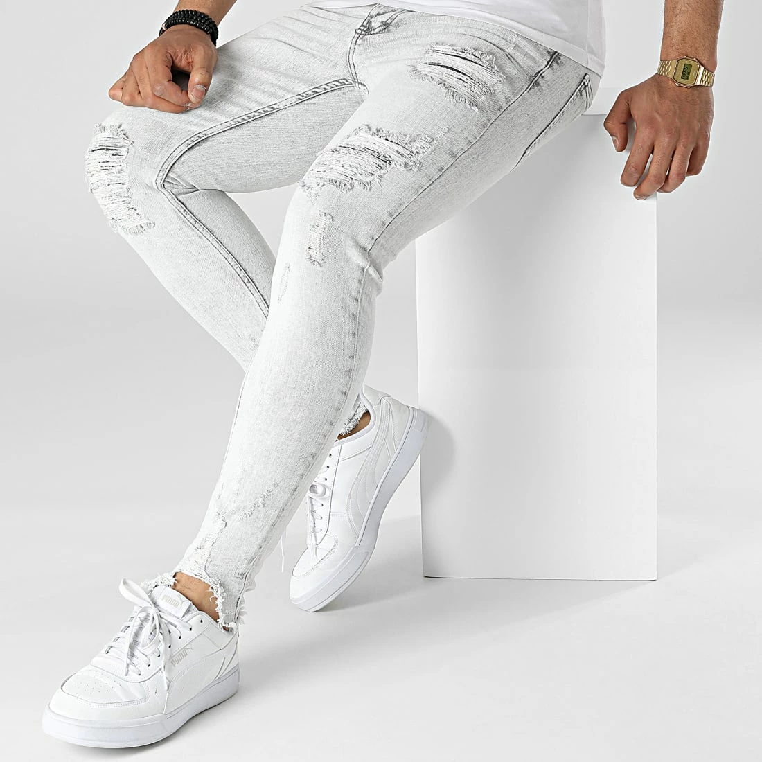 Les meilleures critiques de ⭐ Jean Skinny DHZ-3816 Gris Clair de Classic Series 😉 5 Les meilleures critiques de ⭐ Jean Skinny DHZ-3816 Gris Clair de Classic Series 😉 – Image 3