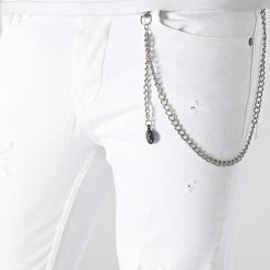 Vente flash 🤩 Jean Skinny DHZ-3814 Blanc de Classic Series ✨ -Classic Series Soldes classic series 315078 DHZ 3814 BEYAZ 20220422T144143 02