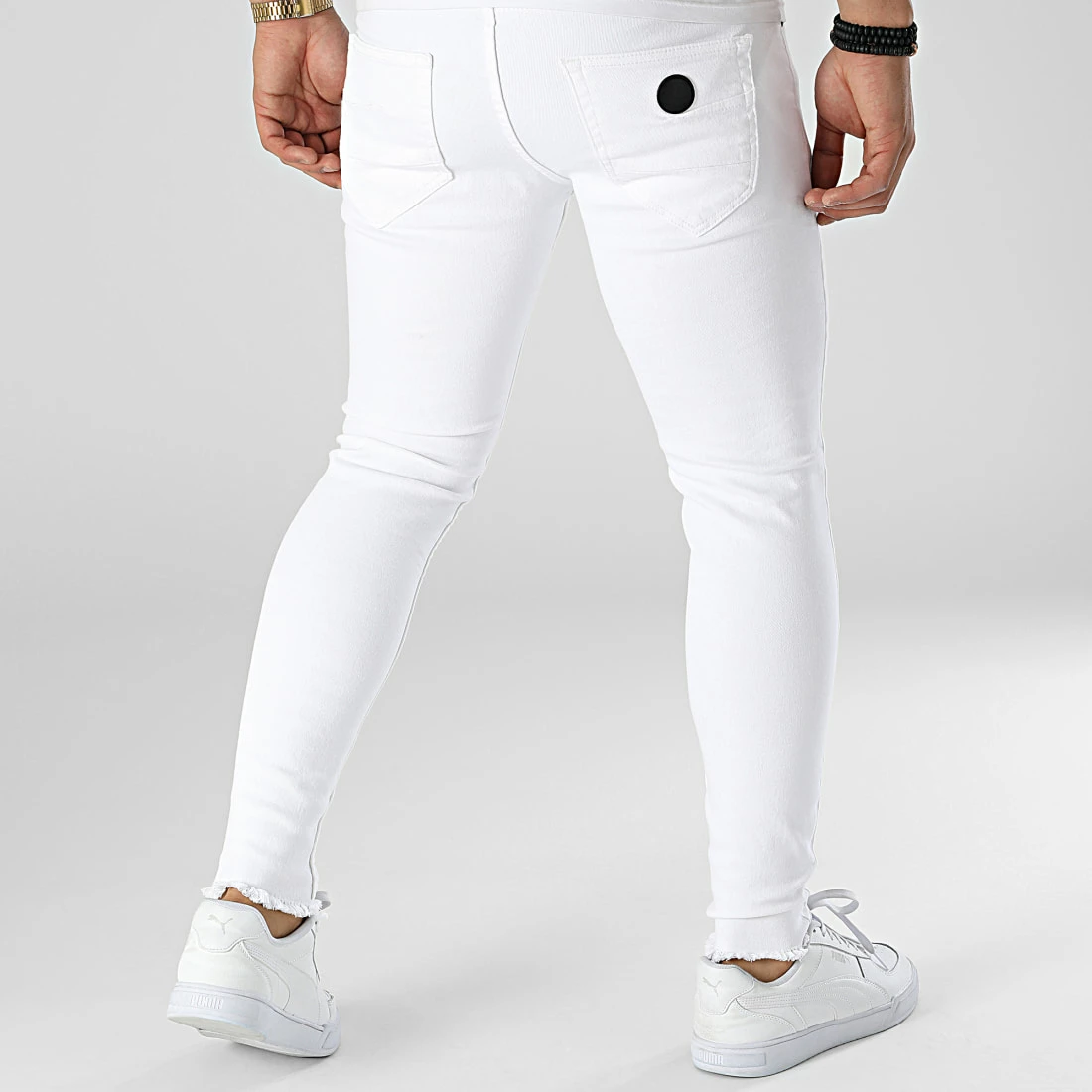 Tout neuf 😉 Jean Skinny DHZ-3813 Blanc de Classic Series 😉 6 Tout neuf 😉 Jean Skinny DHZ-3813 Blanc de Classic Series 😉 – Image 4
