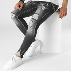 Le moins cher ✔️ Jean Skinny DHZ-3747-1 Noir de Classic Series ❤️ -Classic Series Soldes classic series 315091 DHZ 3747 1 SIYAH 20220422T141855 03