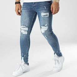 Promo ❤️ Jean Skinny DHZ-3739-1 Bleu Denim de Classic Series 💯
