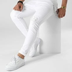 Sortie 🎁 Jean Skinny DHZ-3822 Blanc de Classic Series 🎁 -Classic Series Soldes classic series 315151 DHZ 3822 BEYAZ 20220415T161114 03