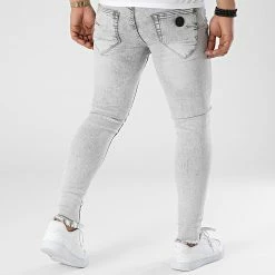 Nouveau 🤩 Jean Skinny DHZ-3756-2 Gris Clair de Classic Series 💯 -Classic Series Soldes classic series 315154 DHZ 3756 2 A FUME 20220415T161133 04