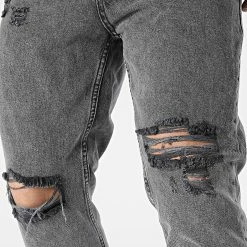 Nouveau ⌛ Jean Slim DH-2000-1 Gris Anthracite de Classic Series 😀 -Classic Series Soldes classic series 315163 DH 2000 1 FUME 20220415T151725 02