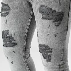 Le moins cher ✔️ Jean Skinny DHZ-3750-1 Gris de Classic Series 👍 -Classic Series Soldes classic series 315175 DHZ 3750 1 FUME 20220415T160827 02