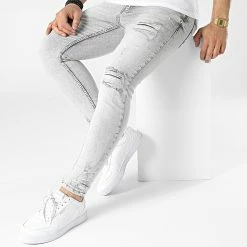 Meilleure vente ❤️ Jean Skinny DHZ-3750-2 Gris Clair de Classic Series ✨ 8 Meilleure vente ❤️ Jean Skinny DHZ-3750-2 Gris Clair de Classic Series ✨ -Classic Series Soldes classic series 315178 DHZ 3750 2 A FUME 20220415T151847 03