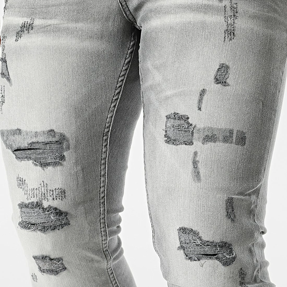 Le moins cher 😀 Jean Skinny DHZ-3665-3 Gris de Classic Series ❤️ 4 Le moins cher 😀 Jean Skinny DHZ-3665-3 Gris de Classic Series ❤️ – Image 2