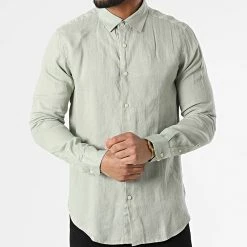 Meilleure affaire 😉 Chemise A Manches Longues 7631 Vert Clair de Classic Series 💯 8 Meilleure affaire 😉 Chemise A Manches Longues 7631 Vert Clair de Classic Series 💯 -Classic Series Soldes classic series 315791 7631 LT GREEN 20220421T161407 03