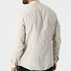 Meilleure affaire 🥰 Chemise A Manches Longues 7632 Beige de Classic Series 👏 -Classic Series Soldes classic series 315877 7632 BEIGE 20220421T151719 04