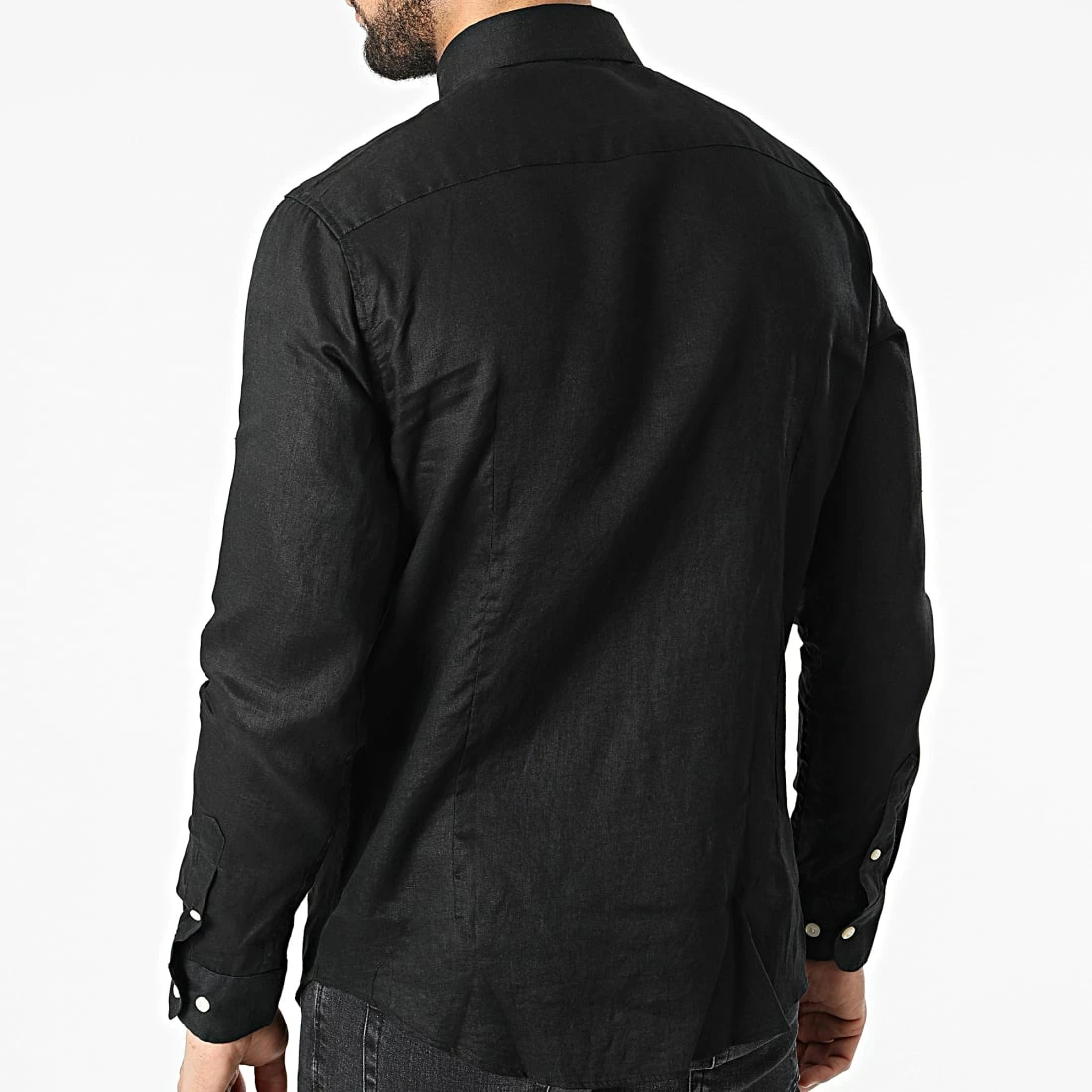 Meilleure affaire 💯 Chemise A Manches Longues 7631 Noir de Classic Series ❤️ 6 Meilleure affaire 💯 Chemise A Manches Longues 7631 Noir de Classic Series ❤️ – Image 4