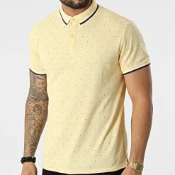 Meilleur prix 🌟 Polo A Manches Courtes P2210 Jaune de Classic Series 🔔