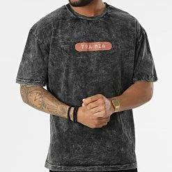 Vente flash 🔔 Tee 👕 Shirt G22-644 Noir de Classic Series 😍 -Classic Series Soldes classic series 316234 G22 644 SIYAH 20220427T160547 03