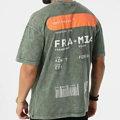 Bon marché 🥰 Tee 👕 Shirt G22-644 Vert Kaki de Classic Series 🔔