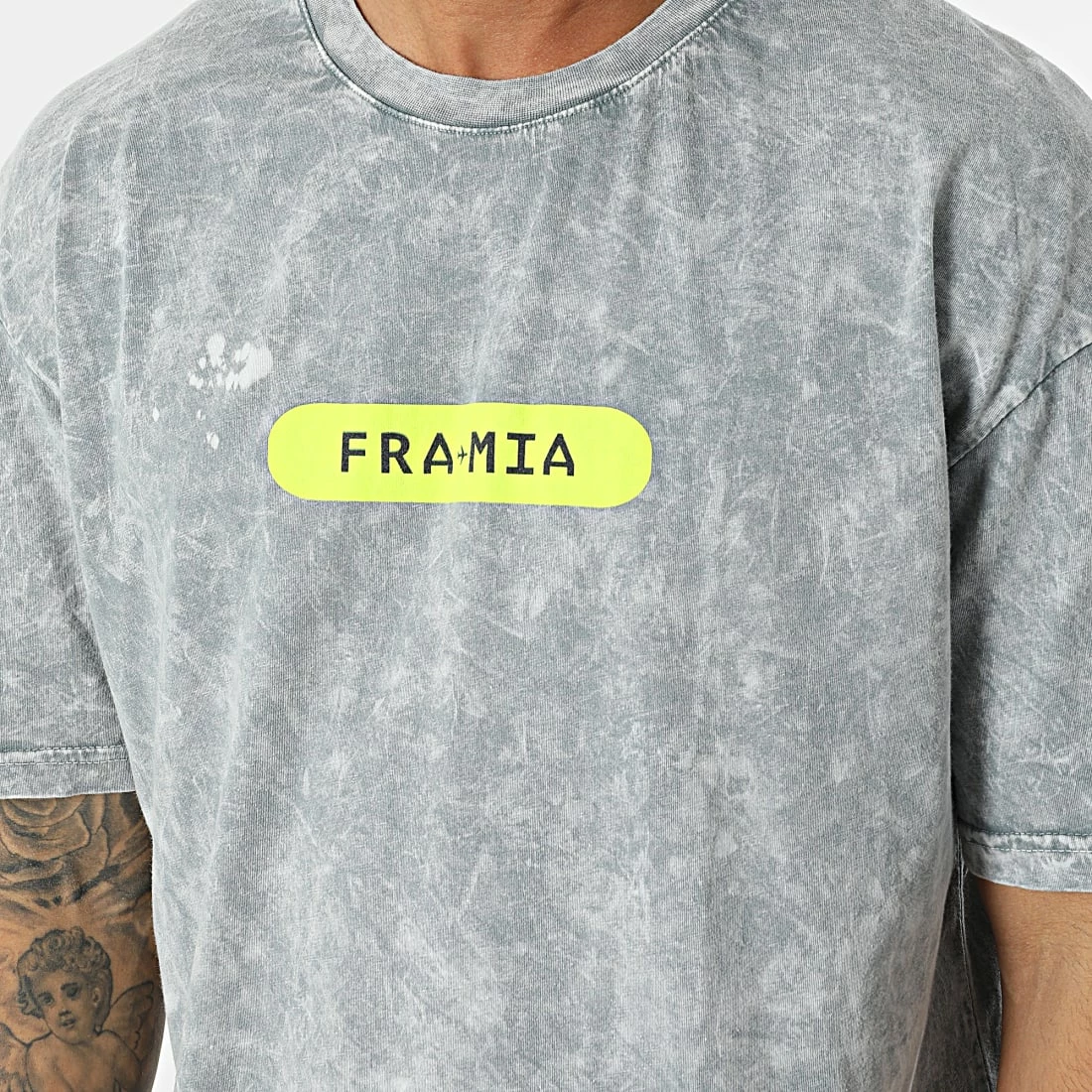 De gros 🎁 Tee 👕 Shirt G22-644 Gris de Classic Series ⭐ 4 De gros 🎁 Tee 👕 Shirt G22-644 Gris de Classic Series ⭐ – Image 2