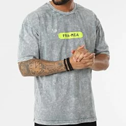 De gros 🎁 Tee 👕 Shirt G22-644 Gris de Classic Series ⭐ 8 De gros 🎁 Tee 👕 Shirt G22-644 Gris de Classic Series ⭐ -Classic Series Soldes classic series 316238 G22 644 GRI 20220427T160307 03