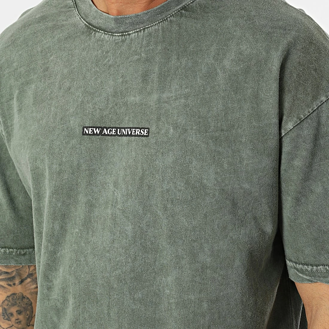 Le moins cher 🤩 Tee 👕 Shirt G22-648 Vert Kaki de Classic Series 😀 4 Le moins cher 🤩 Tee 👕 Shirt G22-648 Vert Kaki de Classic Series 😀 – Image 2