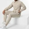 Grosses soldes 🔔 Ensemble Veste Pantalon Jogging 5038 Beige de Classic Series ❤️ -Classic Series Soldes classic series 317215 5038 BEIGE 20220429T152526 01
