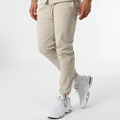 Grosses soldes 🔔 Ensemble Veste Pantalon Jogging 5038 Beige de Classic Series ❤️ -Classic Series Soldes classic series 317215 5038 BEIGE 20220429T152530 04
