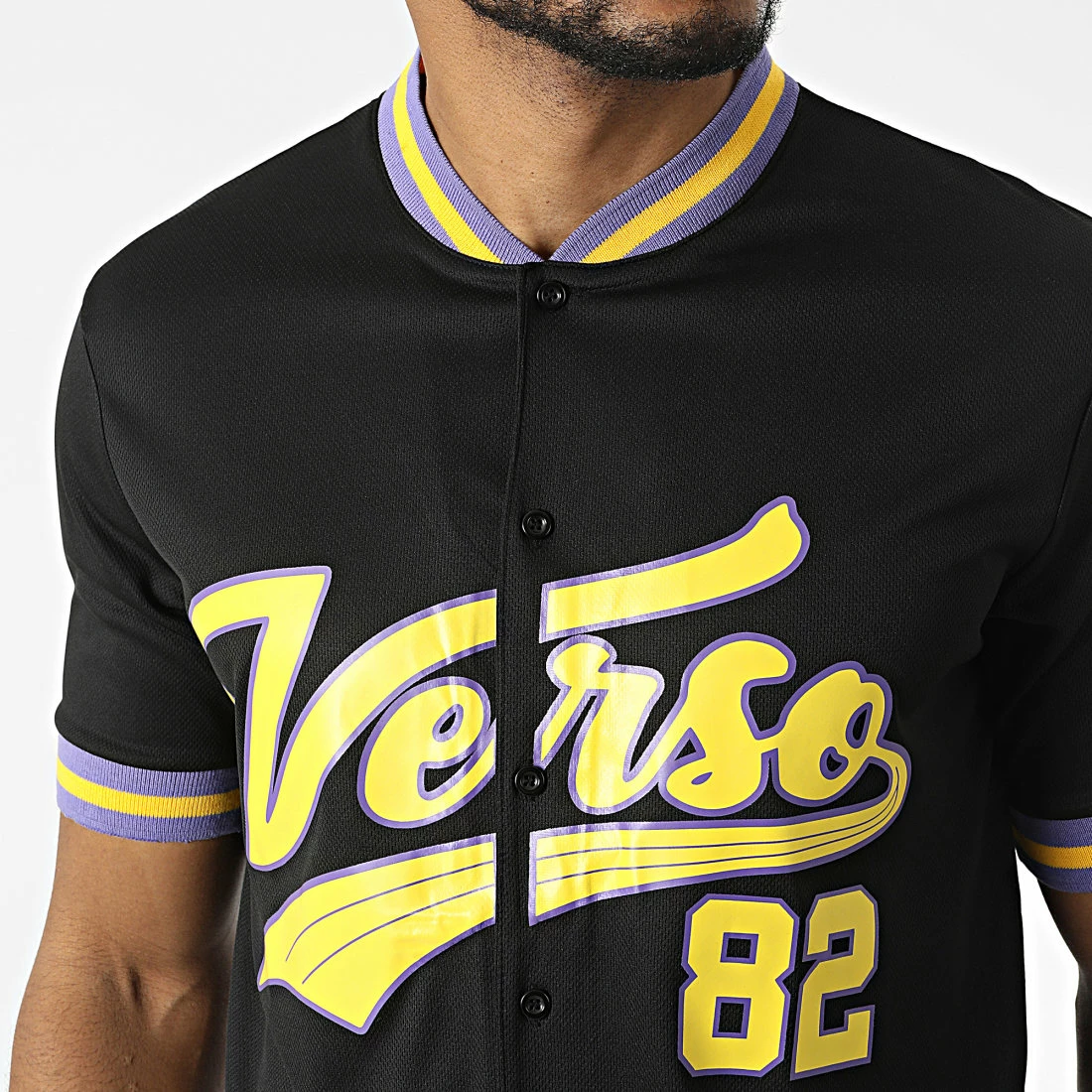 Vente flash 😀 Chemise Manches Courtes Col Rond 5923 Noir de Classic Series 🔥 4 Vente flash 😀 Chemise Manches Courtes Col Rond 5923 Noir de Classic Series 🔥 – Image 2