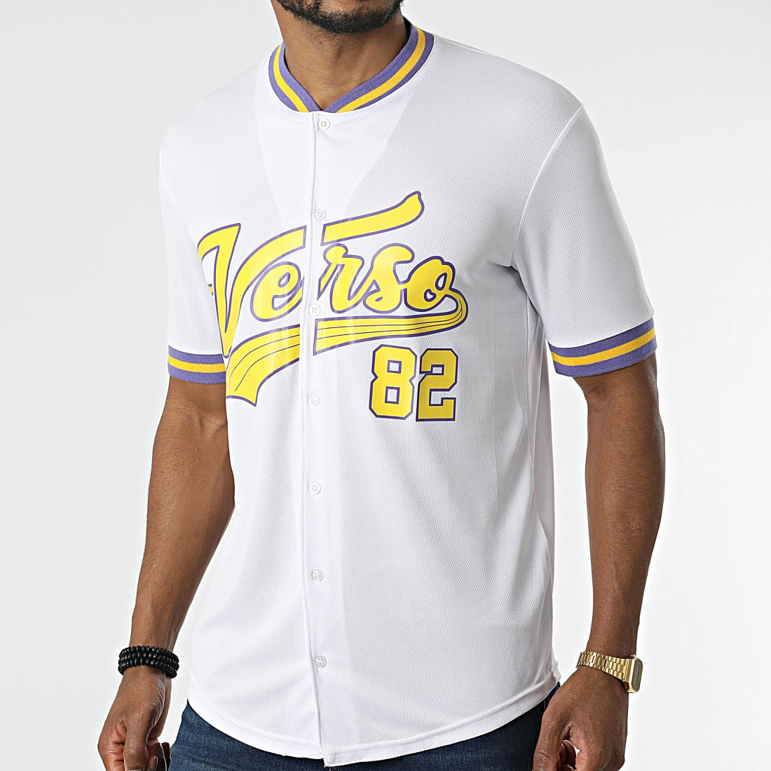 Bon marché 🥰 Chemise Manches Courtes Col Rond 5923 Blanc de Classic Series 👏 3 Bon marché 🥰 Chemise Manches Courtes Col Rond 5923 Blanc de Classic Series 👏