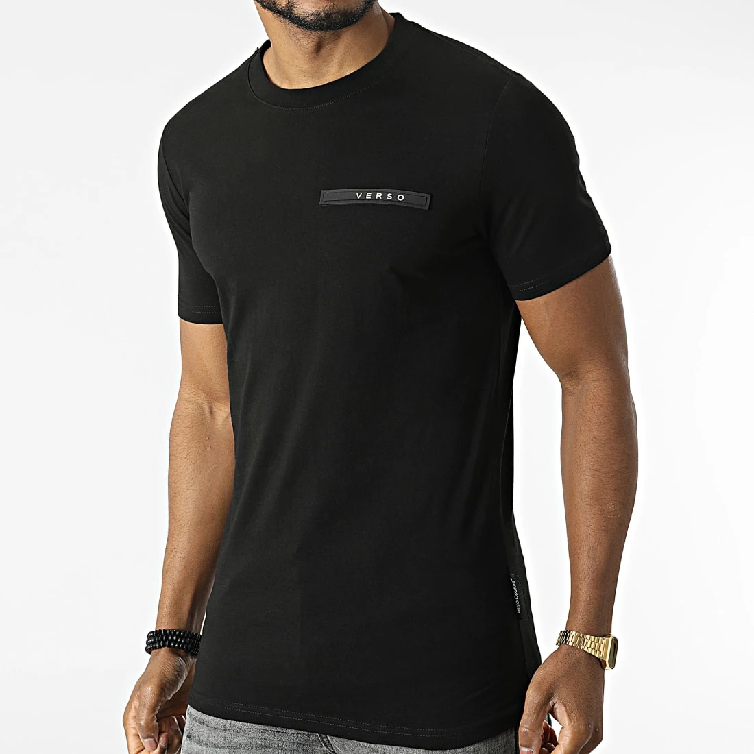 Coupon 🔔 Tee 👕 Shirt Oversize Large 7190 Noir de Classic Series ✨ 6 Coupon 🔔 Tee 👕 Shirt Oversize Large 7190 Noir de Classic Series ✨ – Image 4