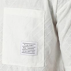 Budget 🎉 Ensemble Tee 👕 Shirt Poche Poitrine Et Short Jogging PP6001-6002 Beige Clair de Classic Series ⭐ -Classic Series Soldes classic series 317470 ENS 6001 6002 WHITE 20220506T154335 02