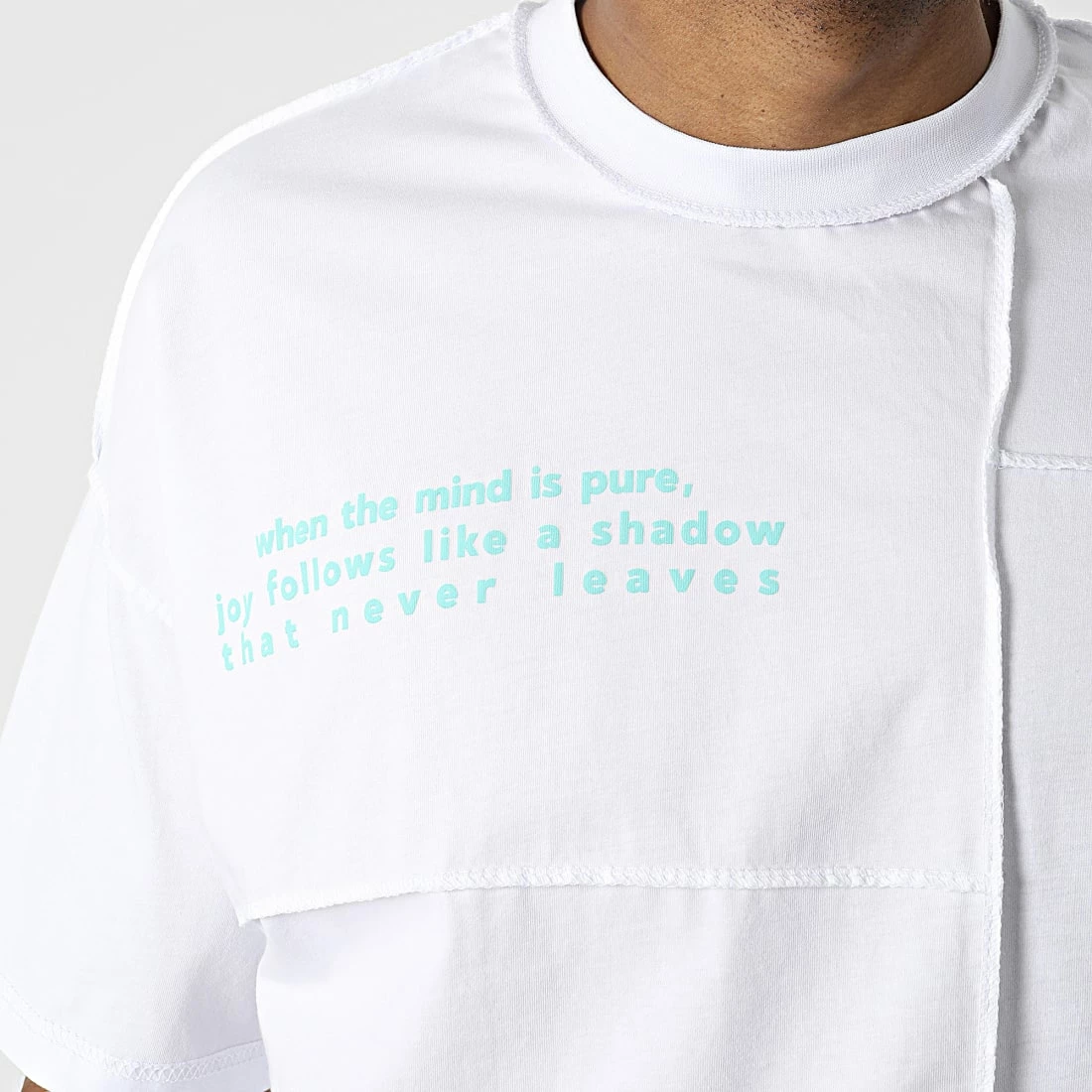 Tout neuf 🎉 Tee 👕 Shirt Oversize Large 22-Y261 Blanc de Classic Series 😉 4 Tout neuf 🎉 Tee 👕 Shirt Oversize Large 22-Y261 Blanc de Classic Series 😉 – Image 2