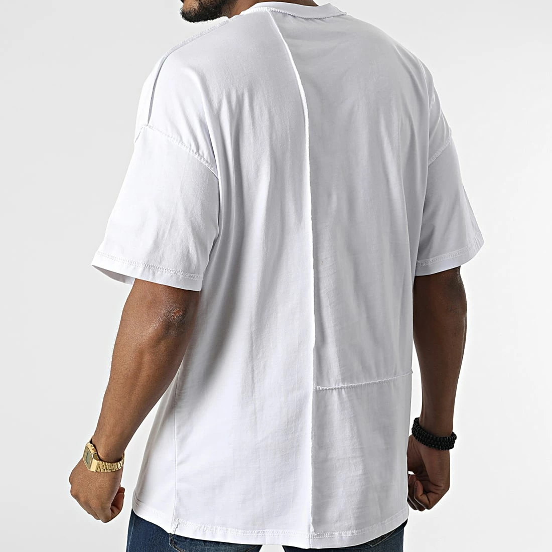 Tout neuf 🎉 Tee 👕 Shirt Oversize Large 22-Y261 Blanc de Classic Series 😉 6 Tout neuf 🎉 Tee 👕 Shirt Oversize Large 22-Y261 Blanc de Classic Series 😉 – Image 4