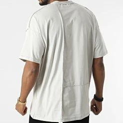 Promo 💯 Tee 👚 Shirt Oversize Large 22-Y261 Gris de Classic Series 🛒 -Classic Series Soldes classic series 317486 22 Y261 GRI 20220504T142051 04