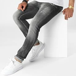 Top 10 🔔 Jean Slim 5146 Gris de Classic Series 🤩 -Classic Series Soldes classic series 317598 5146 3 20220429T155910 03