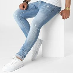 Meilleure vente 💯 Jean Slim 5145 Bleu Wash de Classic Series 🌟 -Classic Series Soldes classic series 317605 5145 8 20220502T154836 03