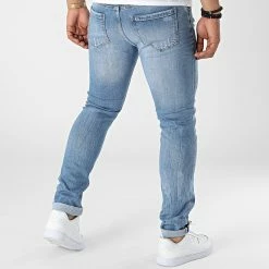 Meilleure vente 💯 Jean Slim 5145 Bleu Wash de Classic Series 🌟 -Classic Series Soldes classic series 317605 5145 8 20220502T154837 04