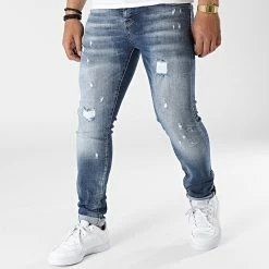 Nouveau ❤️ Jean Slim 5145 Bleu Brut de Classic Series 🎉